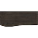 Lewis 66.25 X 24 inch Dark Brown Desk